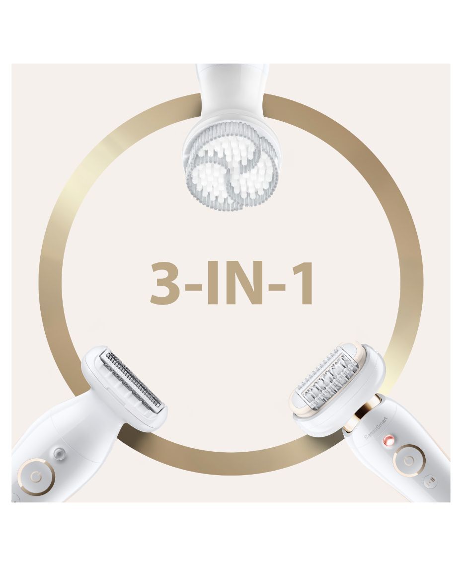 Braun Silképil 9 Flex Epilator with Exfoliation Brush Shaver Shop